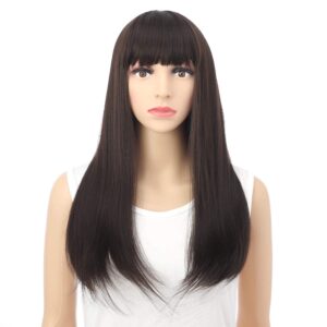 Hair Wigs for Women | Full Head | Natural Looking Artificial Hair | Stylish Wig for Girls & Ladies | Wig for Cancer Patients | Heat Friendly Synthetic Fibers | Fashion Wigs